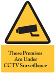 CCTV Sign For Premises Sign